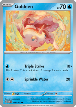 Goldeen - 118/165