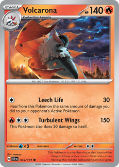 Volcarona - 025/191