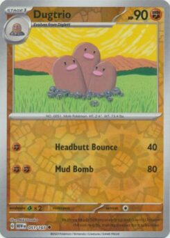 Dugtrio Reverse - 051/165