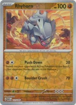 Rhyhorn Reverse - 111/165