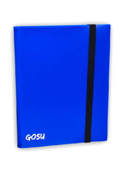 Folder Cartas TCG Azul Gozu 360  Cartas
