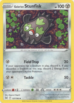Galarian Stunfisk - 127/196