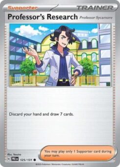 Professor's Research (Professor Sycamore) - 125/131